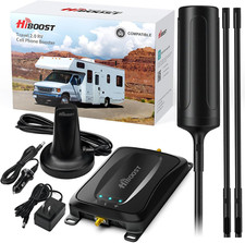 RV Cell Phone Signal Booster - 4G  5G LTE for All Carriers, FCC Approved