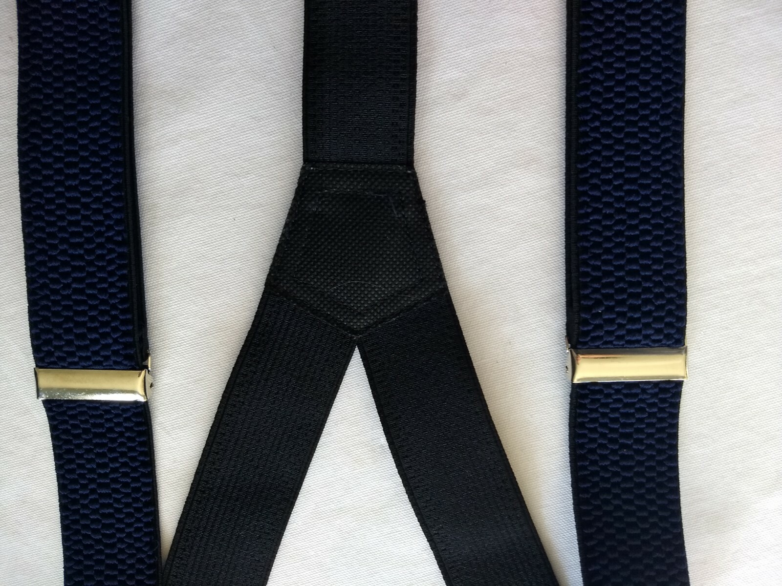 Decalen Mens Suspenders Heavy Duty Braces Clips Blue … Gem