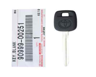 Key Blanks For Toyota Tundra Toyota Camry Tacoma FJ Cruiser OEM