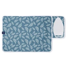 Ironing Mat/Pad Small 28"x20" with 3mm Padding & Silicone Iron Rest for Steam...