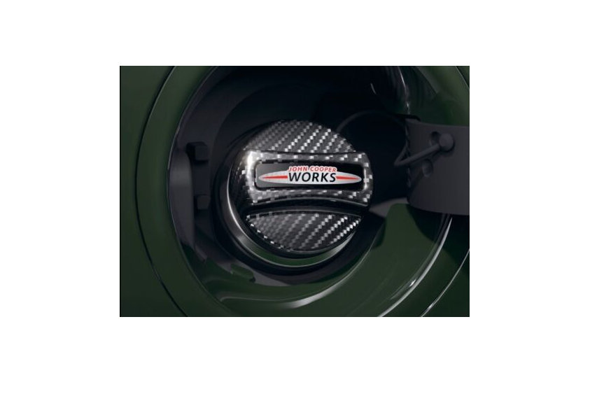 MINI JCW Carbon Fibre Fuel Filler Cap Cover Genuine