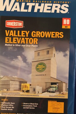 Walthers Cornerstone - Valley Growers Elevator - HO Scale - 933-3096