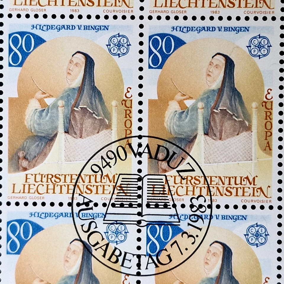 Liechtenstein 1983 - First Day Cancel - Europa 2 Full Sheets 40 Stamps 20 Sets - Image 2 of 4