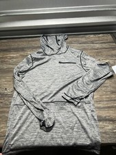 Mens Zella gray Performance hoodie light weight Small