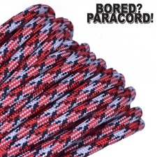 Bite - 550 Paracord Rope 7 strand Parachute Cord - 10 25 50 100 ft