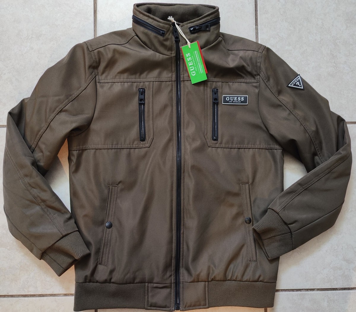 NEW) GUESS ECO Auggie Men's Jacket