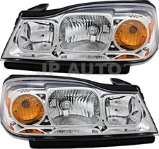 For 2006-2007 Saturn VUE Headlight Halogen Set Driver and Passenger Side