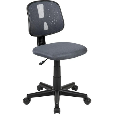 #ad #ad Flash Mid Back Swivel Task Office Chair Pivot Back Grey LF 134 GY GG $42.98