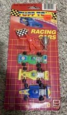Vintage 1989 Jak Pak Tuff Toys Grand Prix Racing Cars Three Pack SEALED NOS NEW
