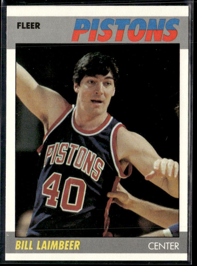 1987-88 Fleer Bill Laimbeer HSC