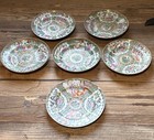 ‼️SET OF 5 Dishes And 1 Plate ANTIQUE Famille Rose Hand Painted - 19th Century — photo 1