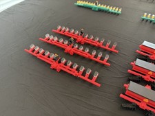 1/64 Red Stackfold Planter - ASSEMBLED - Custom Farm Toys/Acc.