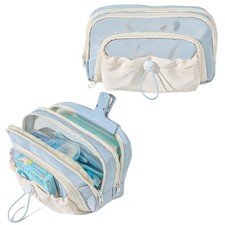 Pencil Case Big Capacity Pen Holder Large Opening Pencil Pouch Cute Aesthetic...