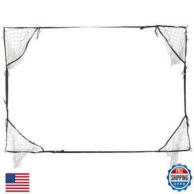 EZGoal Hockey 4 Corner Pocket Targets - UV Protected Netting