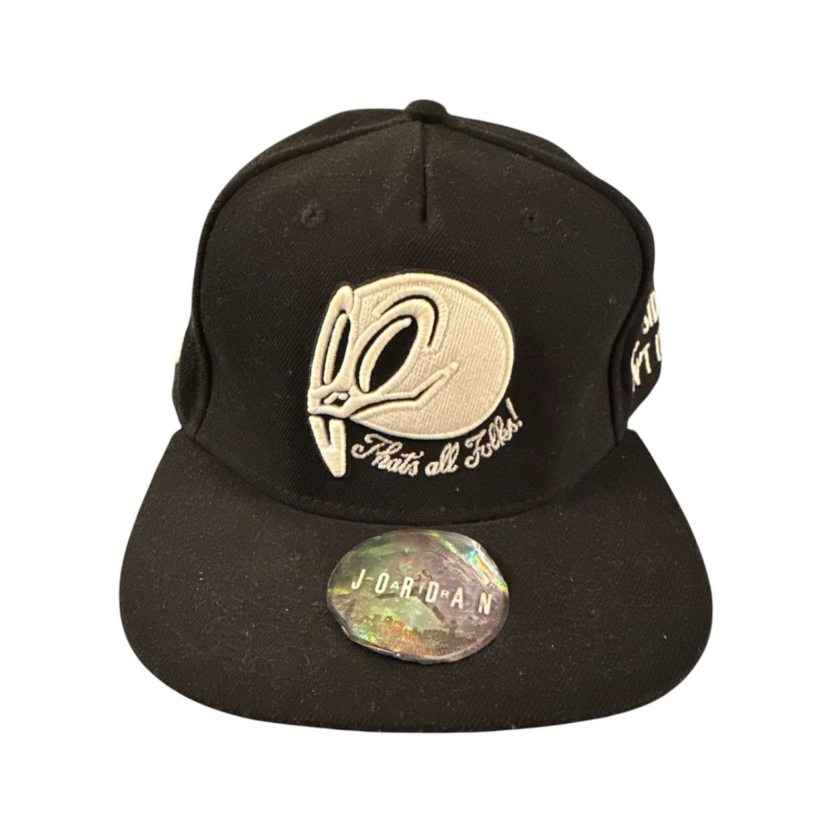 Air Jordan Jumpman Hat Cap Youth Black Snapback Space Jam Thats