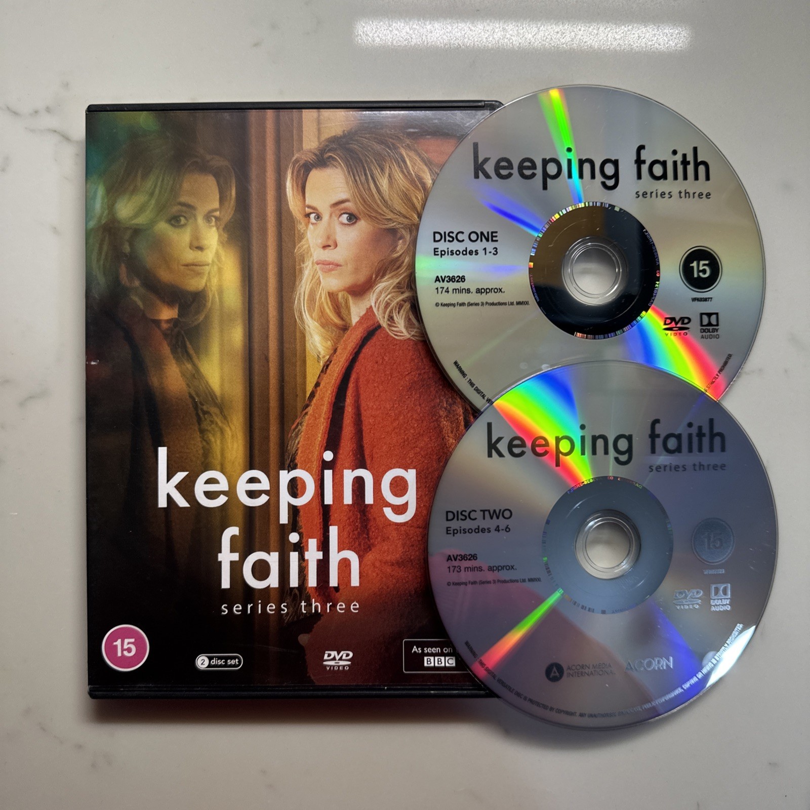 Keeping Faith - Series 3 (DVD) Three Eve Myles Bradley Freegard Lewis Jones used