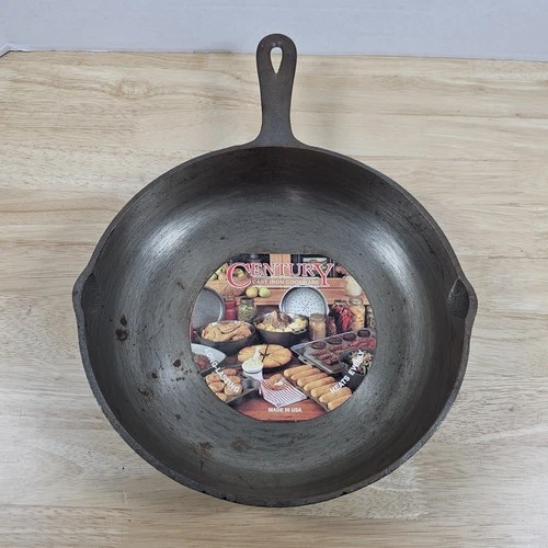 BSR Century No 6 Cast Iron Skillet 9 3/8" Vintage Unused