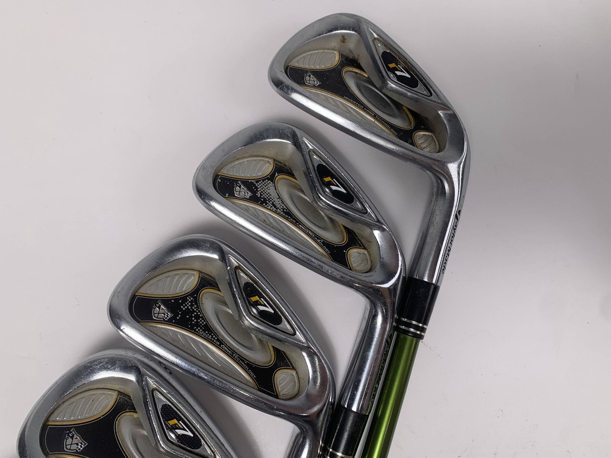 TaylorMade R7 TP Iron Set 4-PW Aldila NV Green 65g Regular RH- No