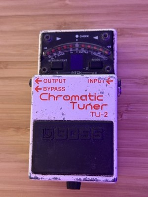 Boss TU-2 Chromatisches Stimmgerät Gitarrenpedal + Original Boss PSA Netzteil