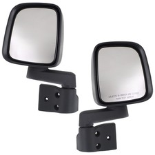 Mirrors Set Of 2 Driver Passenger Side Left Right For Jeep Wrangler Pair Mirrors Set Of 2 Driver Passenger Side Left Right For Jeep Wrangler Pair