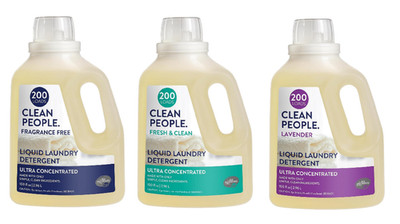 The Clean People Liquid Laundry Detergent - Recyclable Packaging, 200 Loads