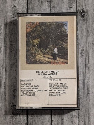 Wilma Weber - He'll Lift Me Up (Cassette) Rare Dover, Oklahoma Christian Music