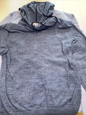 GAP HOODED LONG SLEEVE BLUE SIZE XL Hoodie Sweatshirt Beach