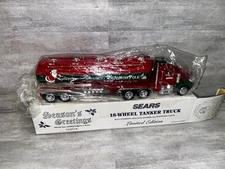 Sears North Pole Fuel Oil 18-Wheel Tanker Truck Coin Bank 2000 Limited Edition