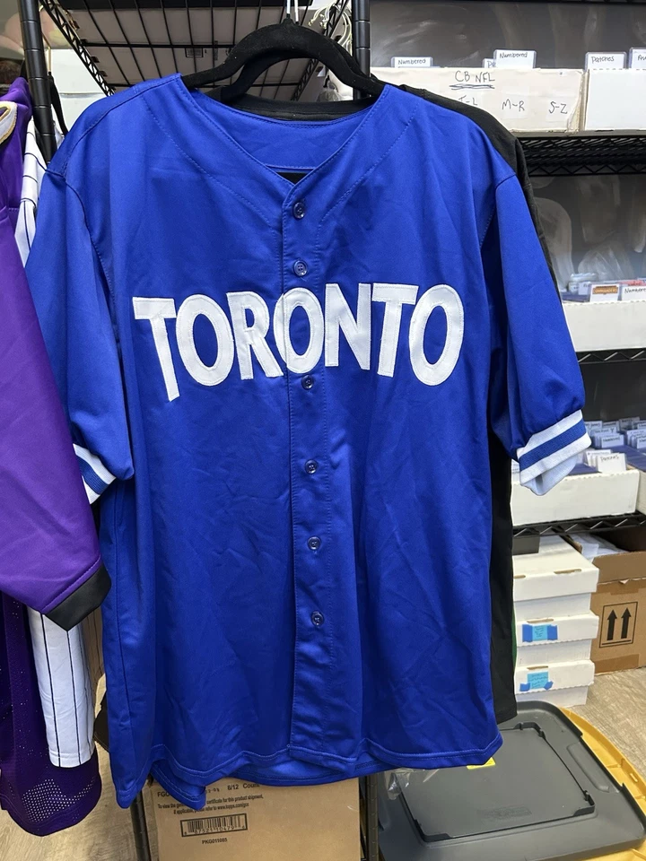 Roberto Alomar Signed Autographed Blue Jays Custom Jersey PSA COA (CBMH) - Image 3 of 3