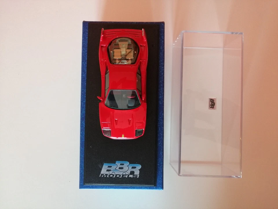 Modellino Model Ferrari f40 Street 1987 1:43 BBR rotto/broken - Immagine 3 di 4