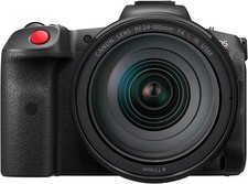 Canon EOS R5 C Mirrorless Digital Cinema Camera  RF 24-105mm F4 L is USM Lens