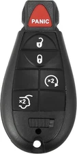 X AUTOHAUX Replacement Keyless Entry Remote Car Key Fob M3N5WY783X Black 