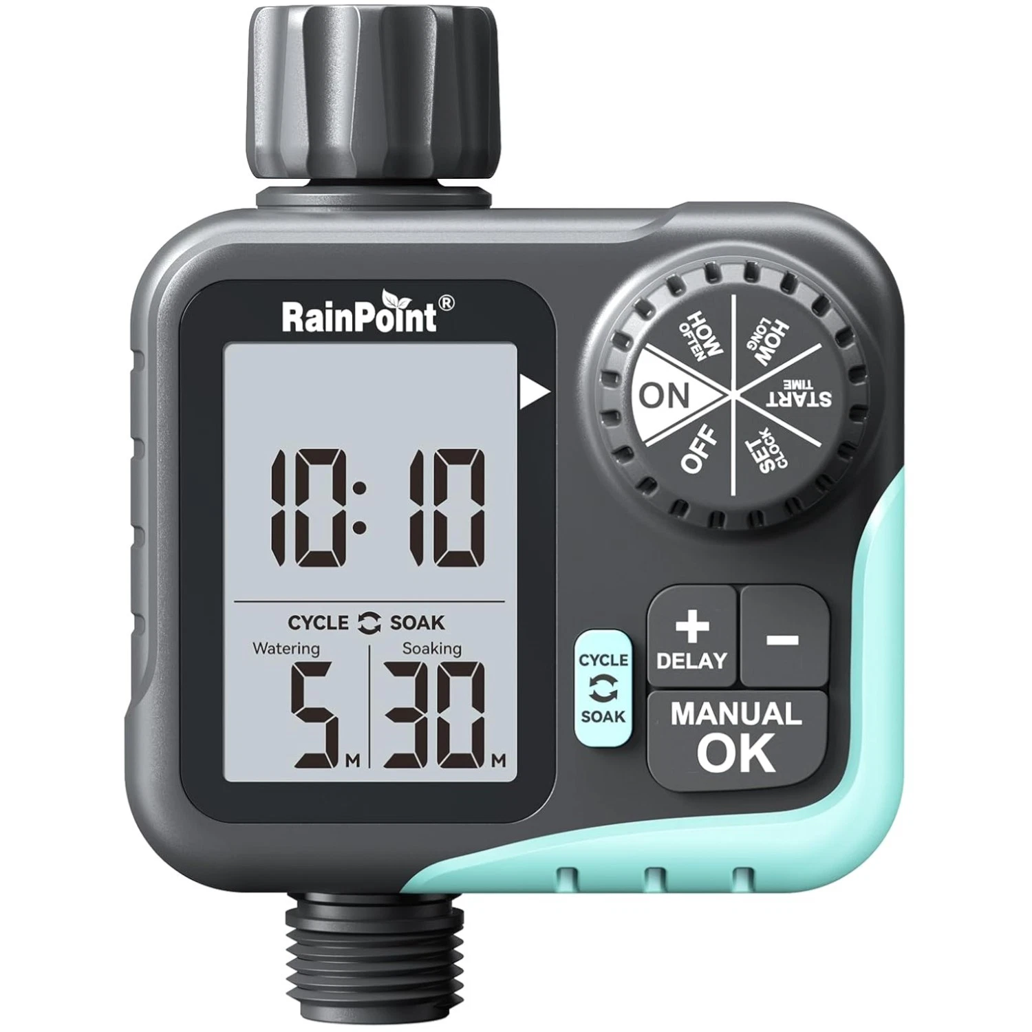 Cycle & Soak Sprinkler Timer - Easy to Use