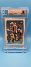 Kevin Greene Signed 1988 Topps Football #300 Rams RC Rookie BGS AUTO Deceased
