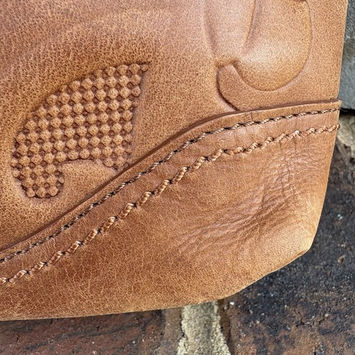 Diba True Women’s Hand Tooled Leather Purse Bag Hobo Chic Western - Picture 6 of 21