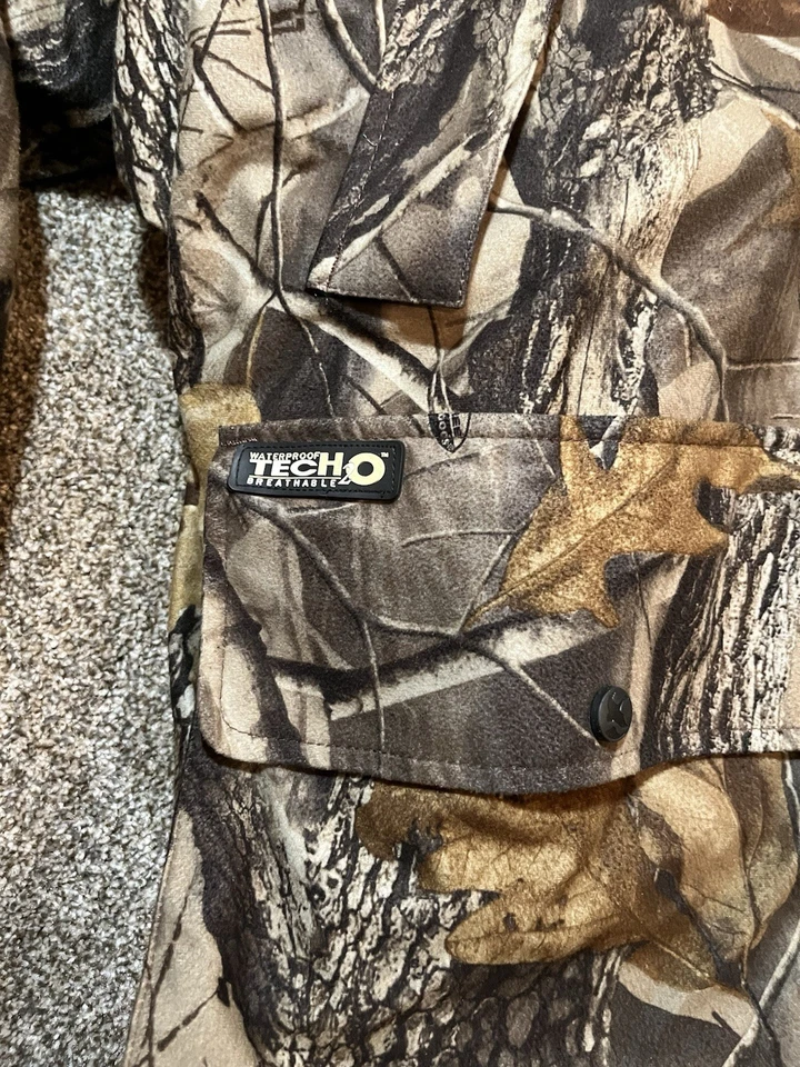 Gander Mountain Guide Series XXL TecH2O Camo Hunting Jacket Waterproof Insulated - Image 4 of 4