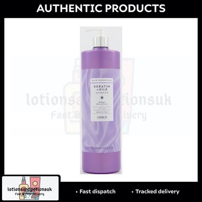 Harbor Natural Cosmetics Mega Moisture Keratin + Silk Shampoo 1000ml