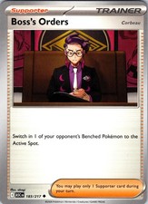 Boss's Orders [Corbeau] 183/217 Uncommon Ascended Heroes Pokemon Near Mint