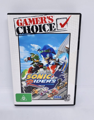 Sonic Riders PC DVD-ROM Game NEW SEALED Gamer's Choice SEGA Australia Rare Ver.