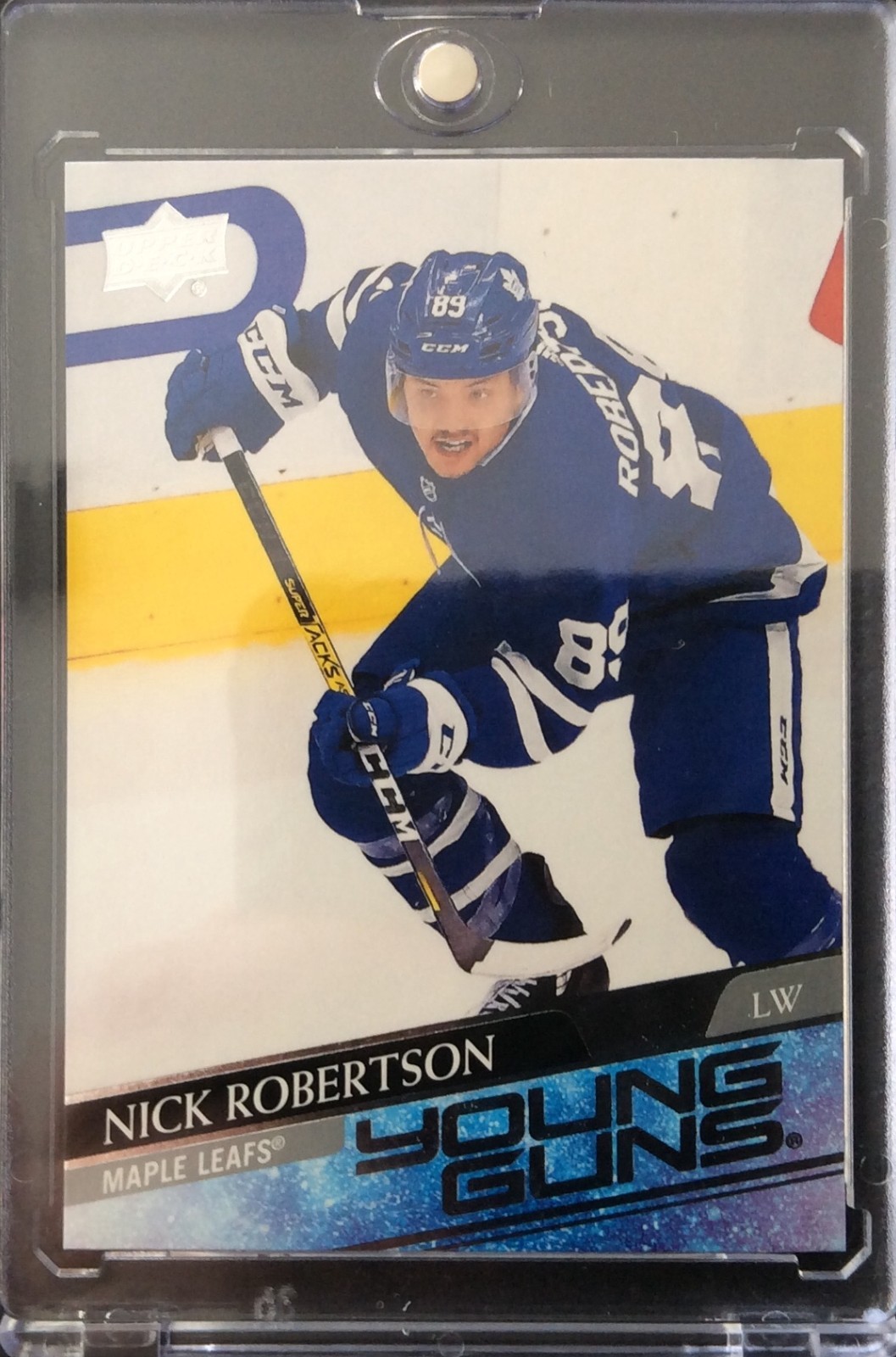 2020-21 Upper Deck Young Guns Hockey Rookie RC #237 Nick Robertson