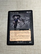 Avatar of Woe Prophecy LP Black Rare MAGIC THE GATHERING CARD