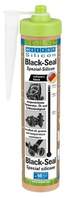 WEICON Green Tube Black-Seal Spezialsilikon Dichtstoff schwarz 280 ml haftstark