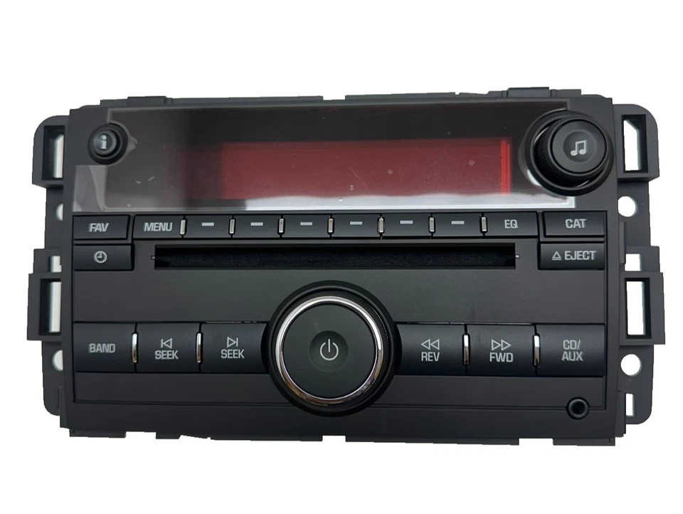 OEM 2007-2009 Saturn Outlook Vue 6 cambiador de CD radio MP3 entrada auxiliar Foto 2 de 4