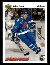 1991-92 Upper Deck Adam Foote #529 Rookie