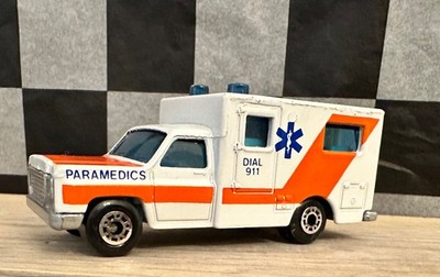 Matchbox Ambulance ''Paramedics'' Unit E-11 Great Condition (1977)
