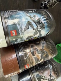Lego Bionicle Rahkshi Lot of 4. w/ Instructions & Case.