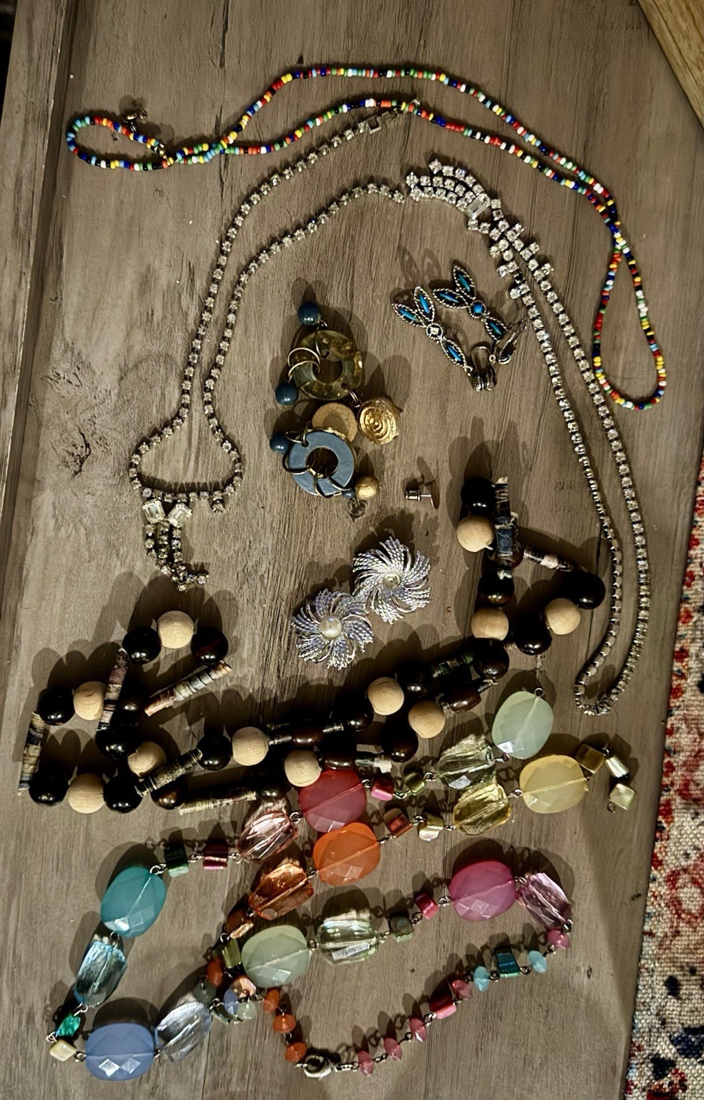 Broken Vintage Jewelry Lot for Parts or Repair - 10 Pieces