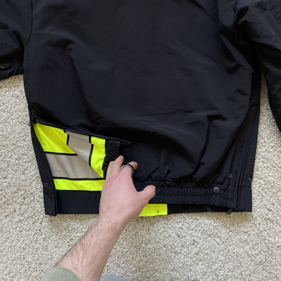 NWT San Fransisco MUNI Hi-Viz ANSI Reversible Work Jacket