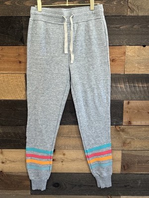 Splendid X Gray Malin Fleece Active Wear Sweatpants Pull On Misses Pants Small S