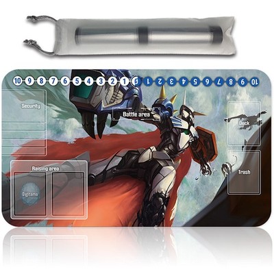 Board Game Digimon Playmat With Card Zones Mousepad Playmat of TCG CCG